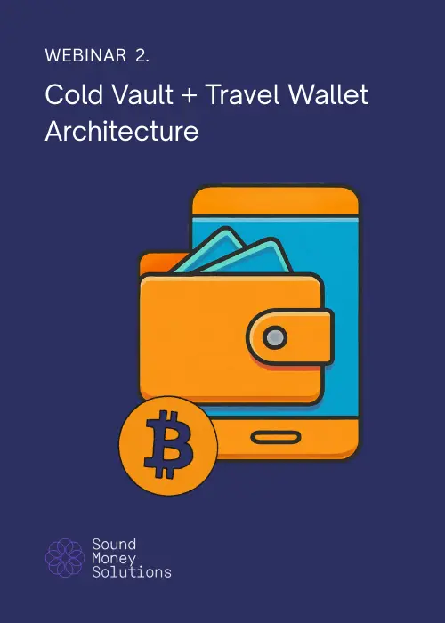 Cold Vault + Travel Wallet Architecture